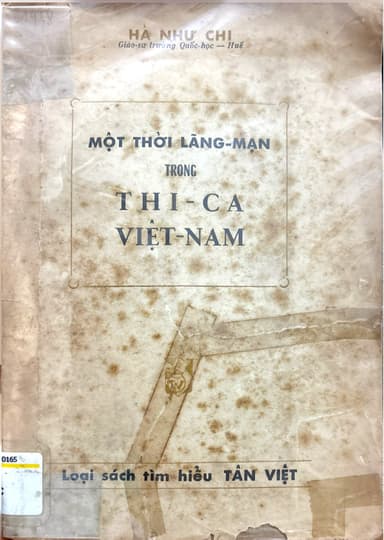 Một Thời Lãng Mạn Trong Thi Ca Việt Nam 