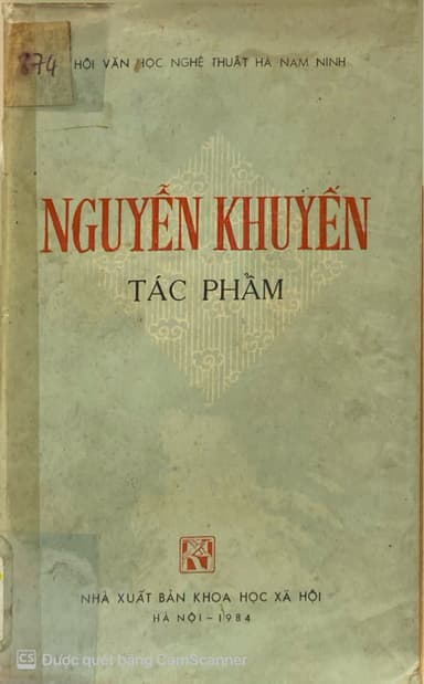 Nguyễn Khuyến - Tác Phẩm
