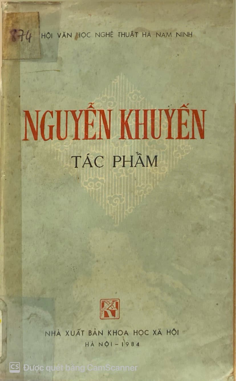 Nguyễn Khuyến - Tác Phẩm