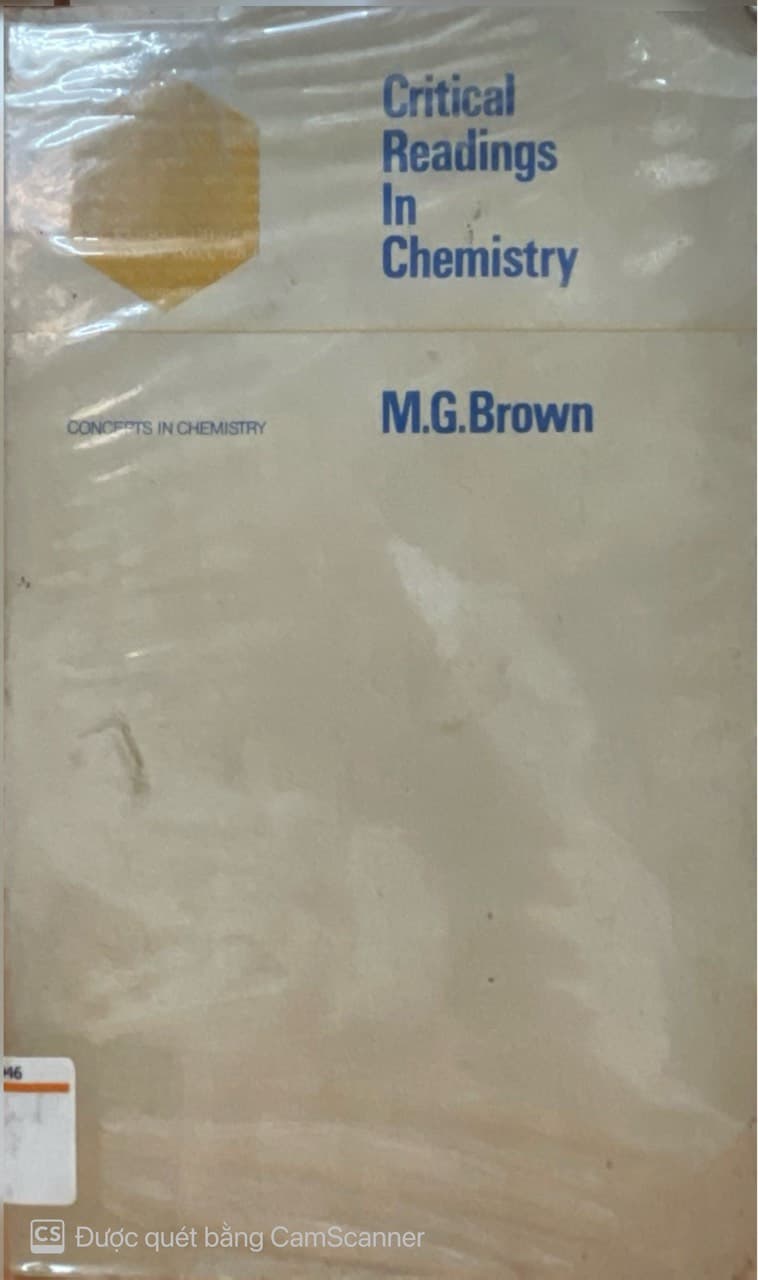 Critical Reading In Chemistry