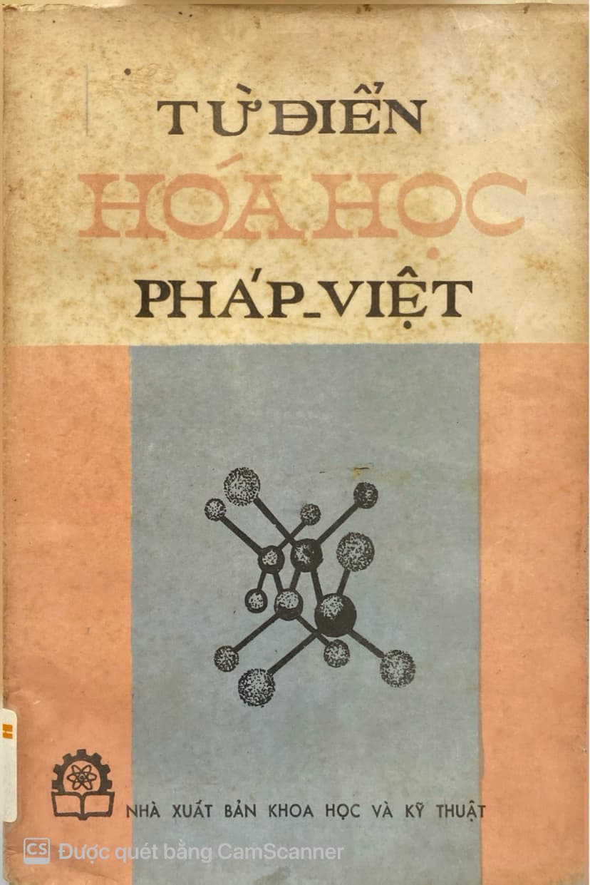 Từ Điển Hóa Học Pháp - Việt