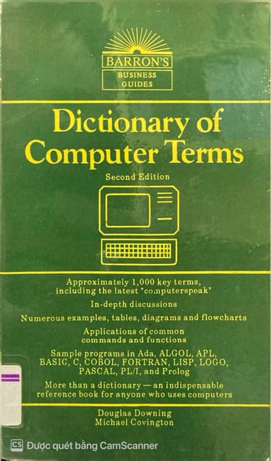 Dictionary Of Computer Terms