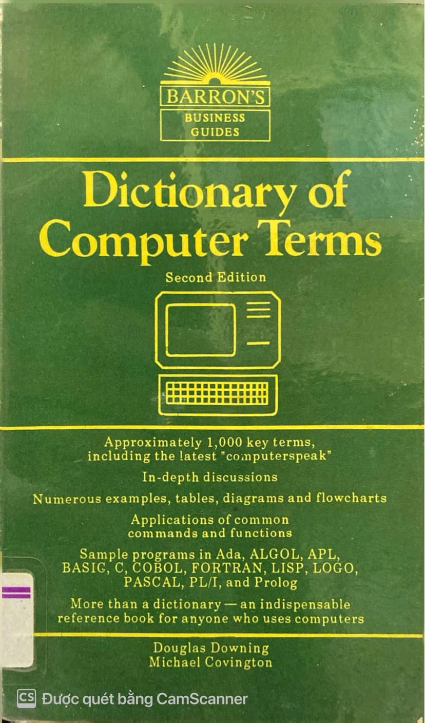Dictionary Of Computer Terms