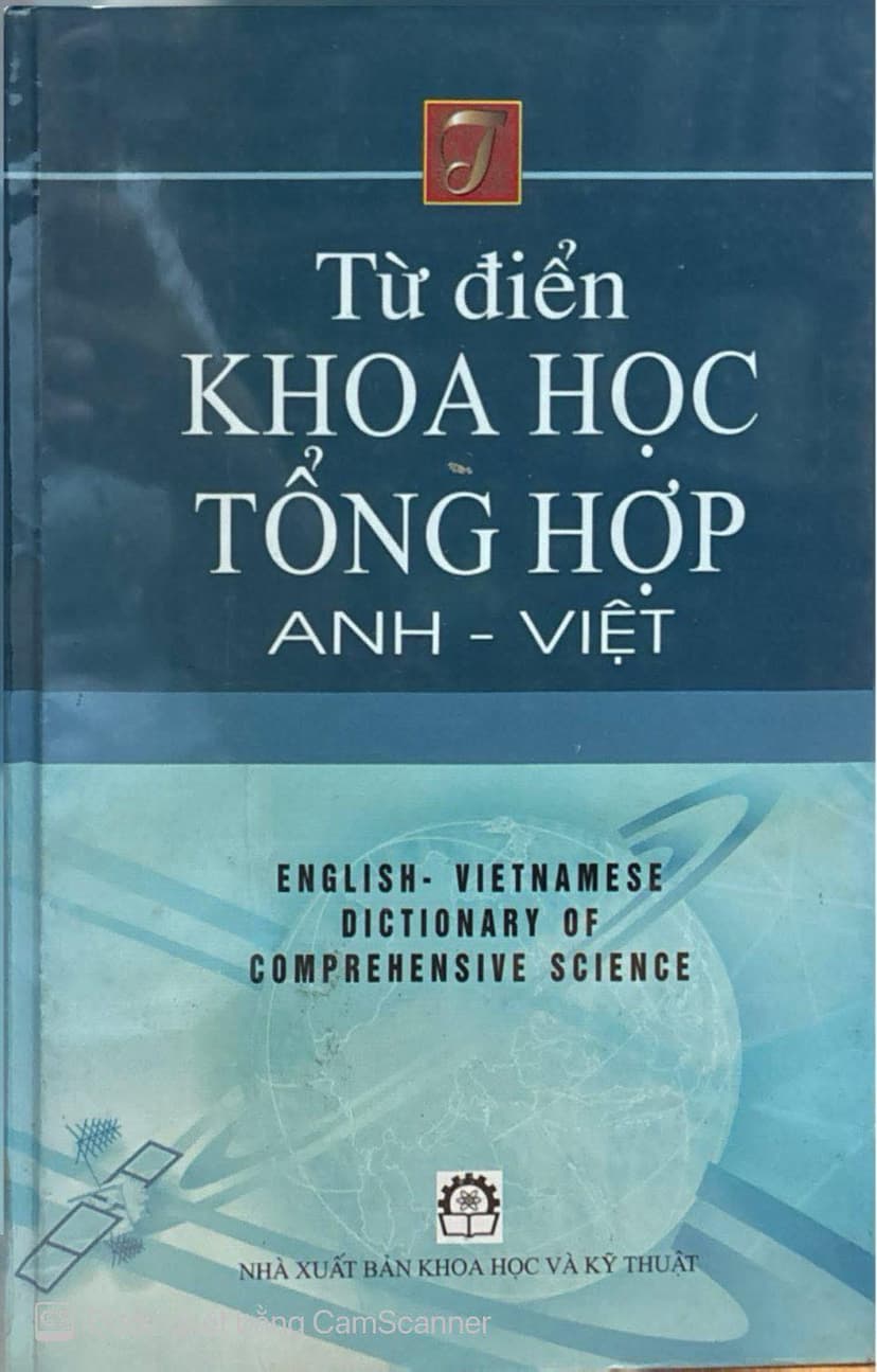 Từ Điển Khoa Học Tổng Hợp Anh - Việt
