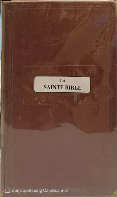 La Sainte Bible