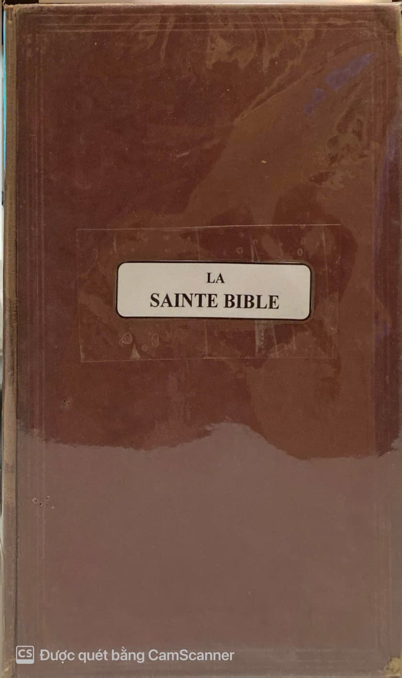 La Sainte Bible