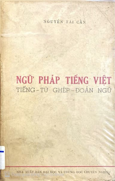 Ngữ Pháp Tiếng Việt