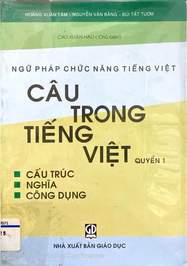 Câu Trong Tiếng Việt