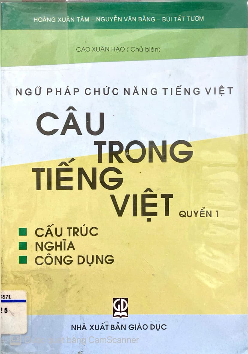 Câu Trong Tiếng Việt