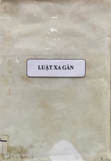 Luật Xa Gần