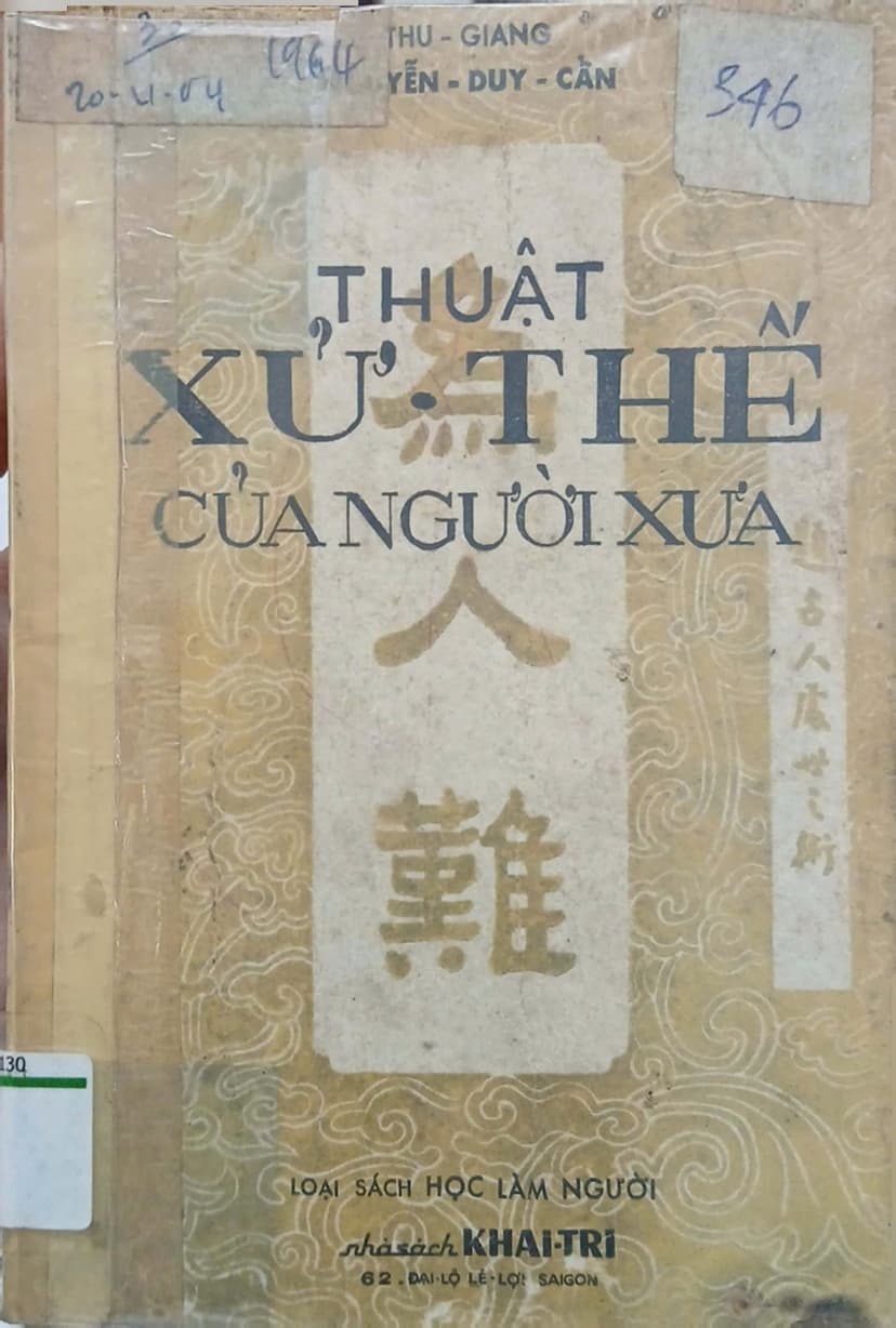 Thuật Xử Thế Của Người Xưa