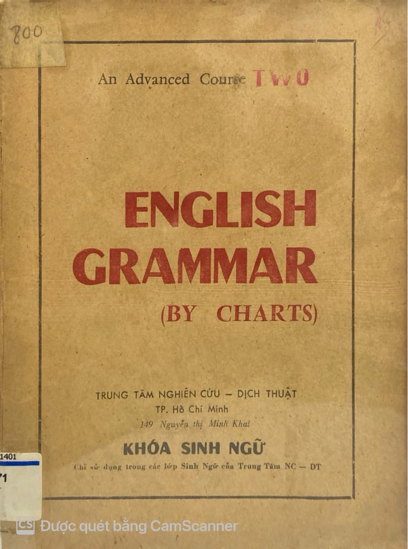English Grammar By Chart - Course 2