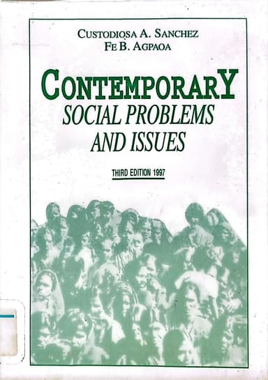Contemporary Social Problems And Issues