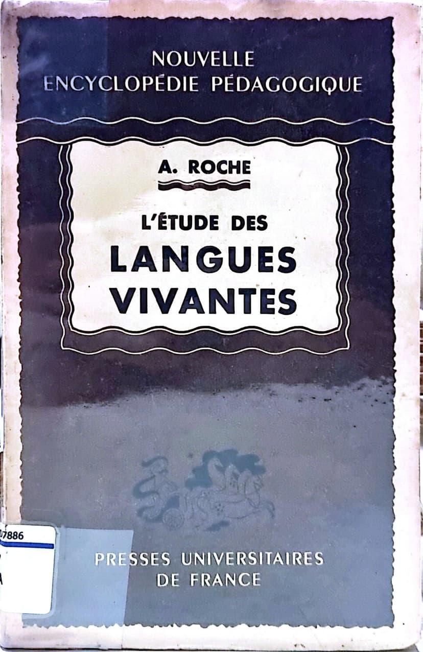 L'Étude Des Langues Vivantes
